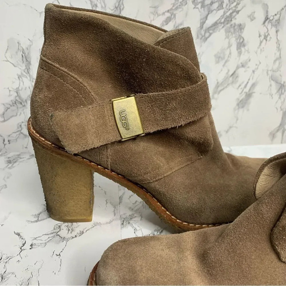 UGG Brienne Suede Ankle Boot - Picture 4 of 10